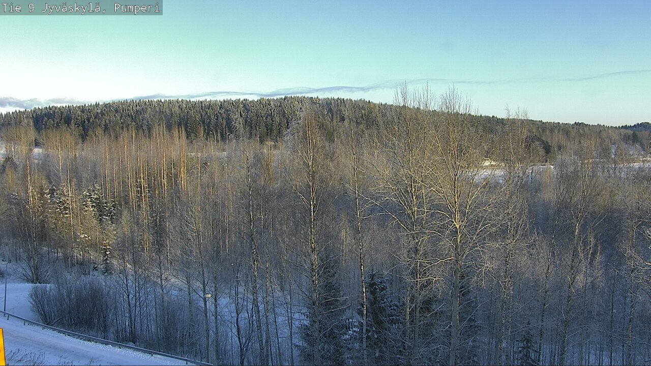 Weather Camera Image Road 9 Jyväskylä, Pumperi, Jyväskylä, Keski-Suomi