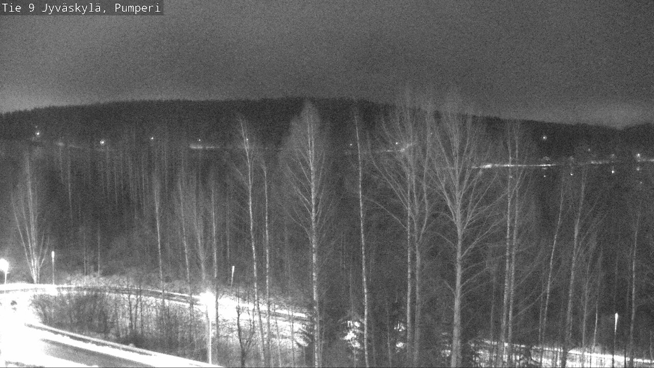 Weather Camera Image Väg 9 Jyväskylä, Pumperi, Jyväskylä, Keski-Suomi