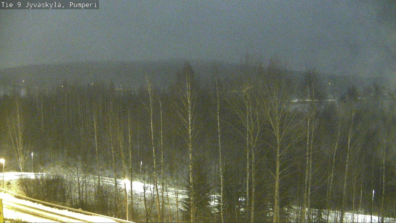 Weather Camera Image Väg 9 Jyväskylä, Pumperi, Jyväskylä, Keski-Suomi