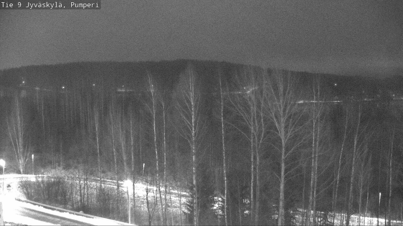 Weather Camera Image Väg 9 Jyväskylä, Pumperi, Jyväskylä, Keski-Suomi
