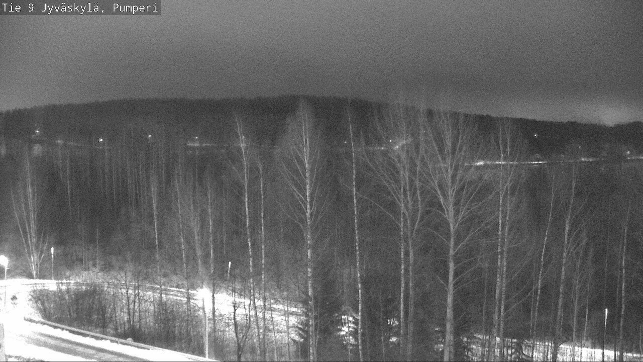 Weather Camera Image Väg 9 Jyväskylä, Pumperi, Jyväskylä, Keski-Suomi