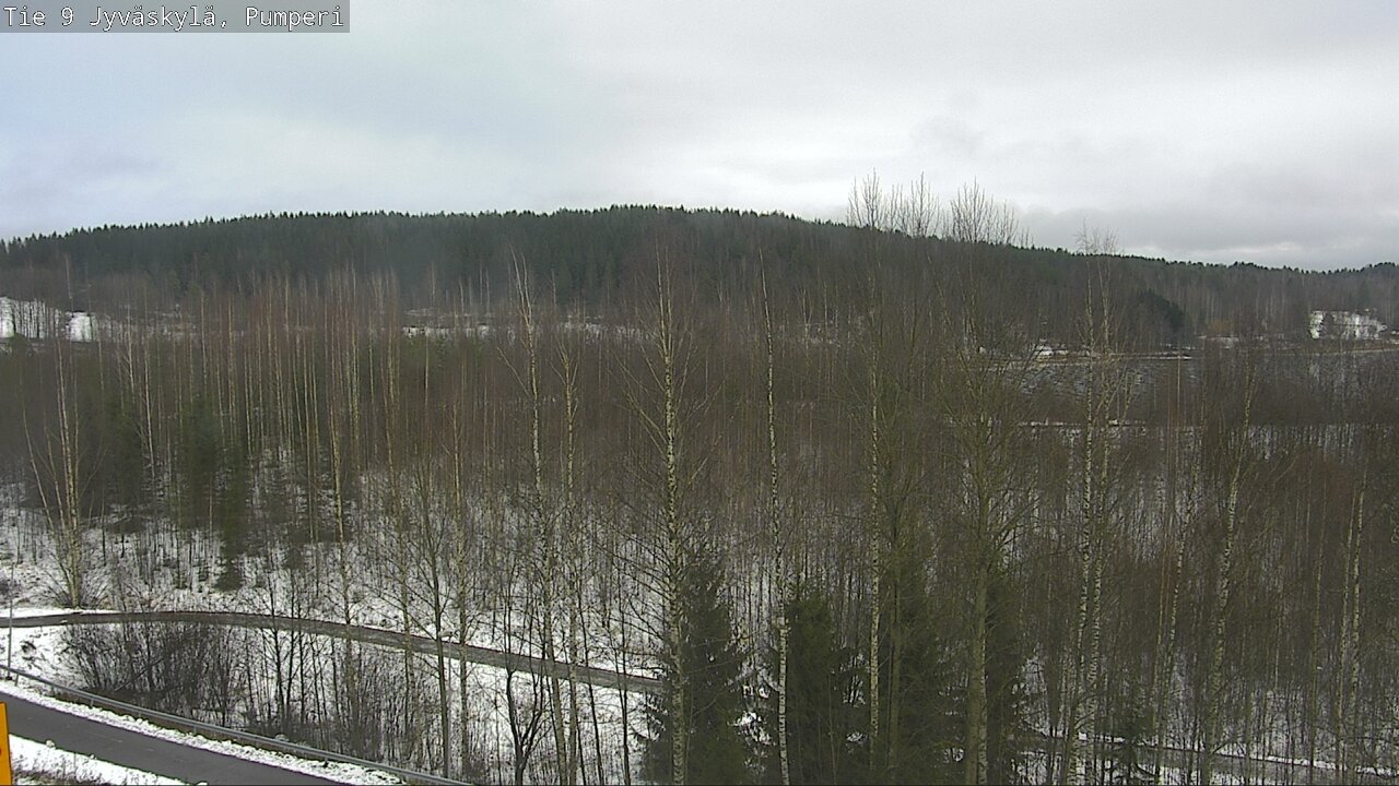 Weather Camera Image Väg 9 Jyväskylä, Pumperi, Jyväskylä, Keski-Suomi