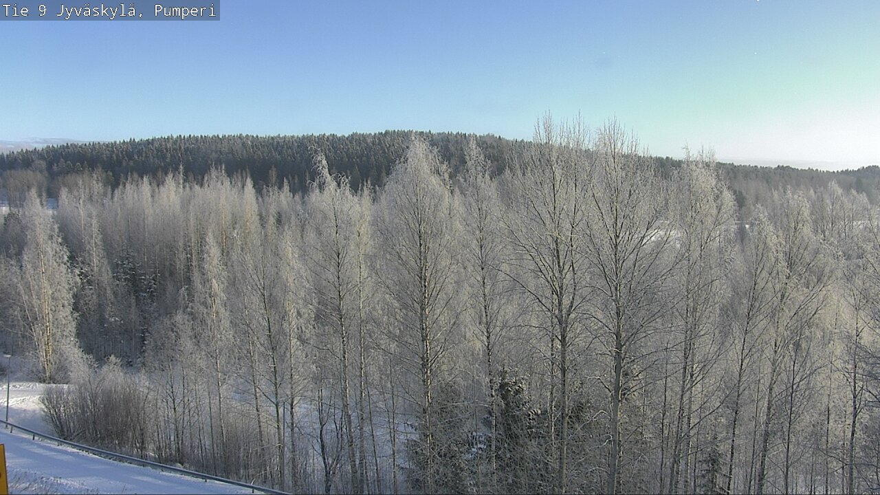 Weather Camera Image Road 9 Jyväskylä, Pumperi, Jyväskylä, Keski-Suomi