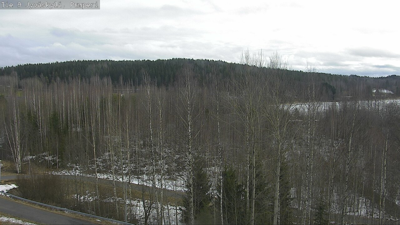 Weather Camera Image Väg 9 Jyväskylä, Pumperi, Jyväskylä, Keski-Suomi