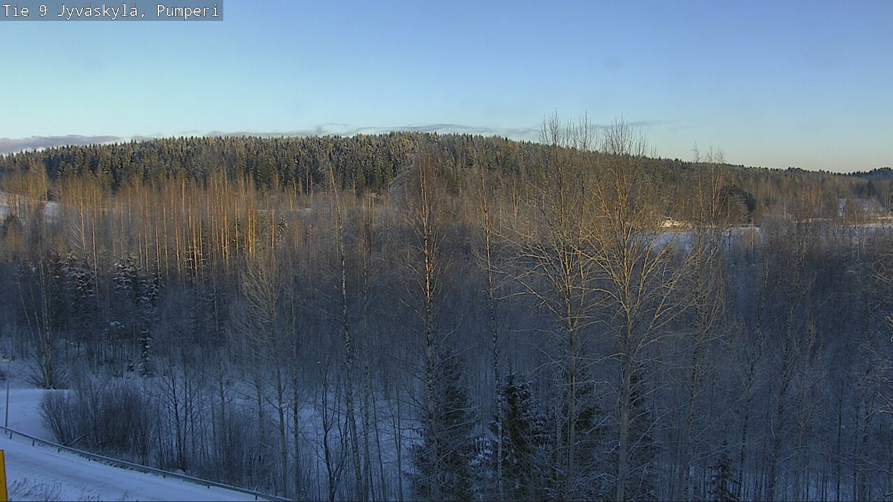 Weather Camera Image Road 9 Jyväskylä, Pumperi, Jyväskylä, Keski-Suomi