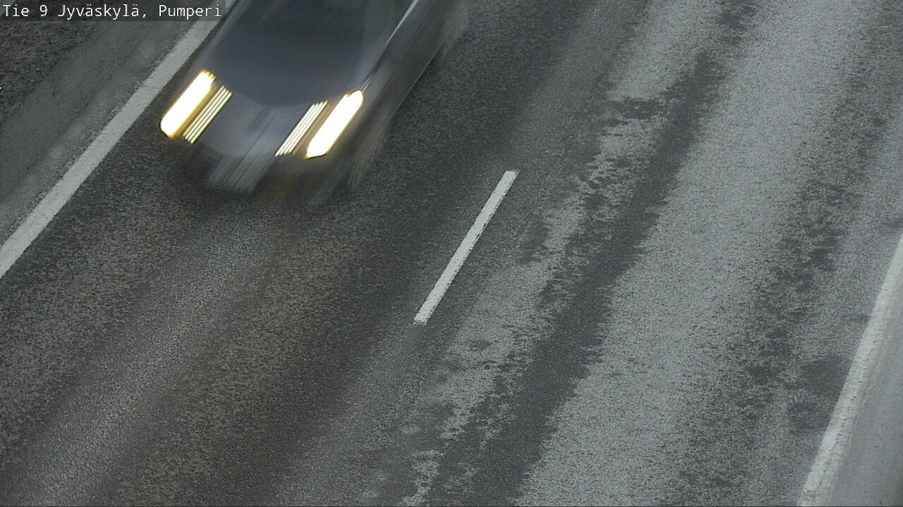 Weather Camera Image Väg 9 Jyväskylä, Pumperi, Jyväskylä, Keski-Suomi