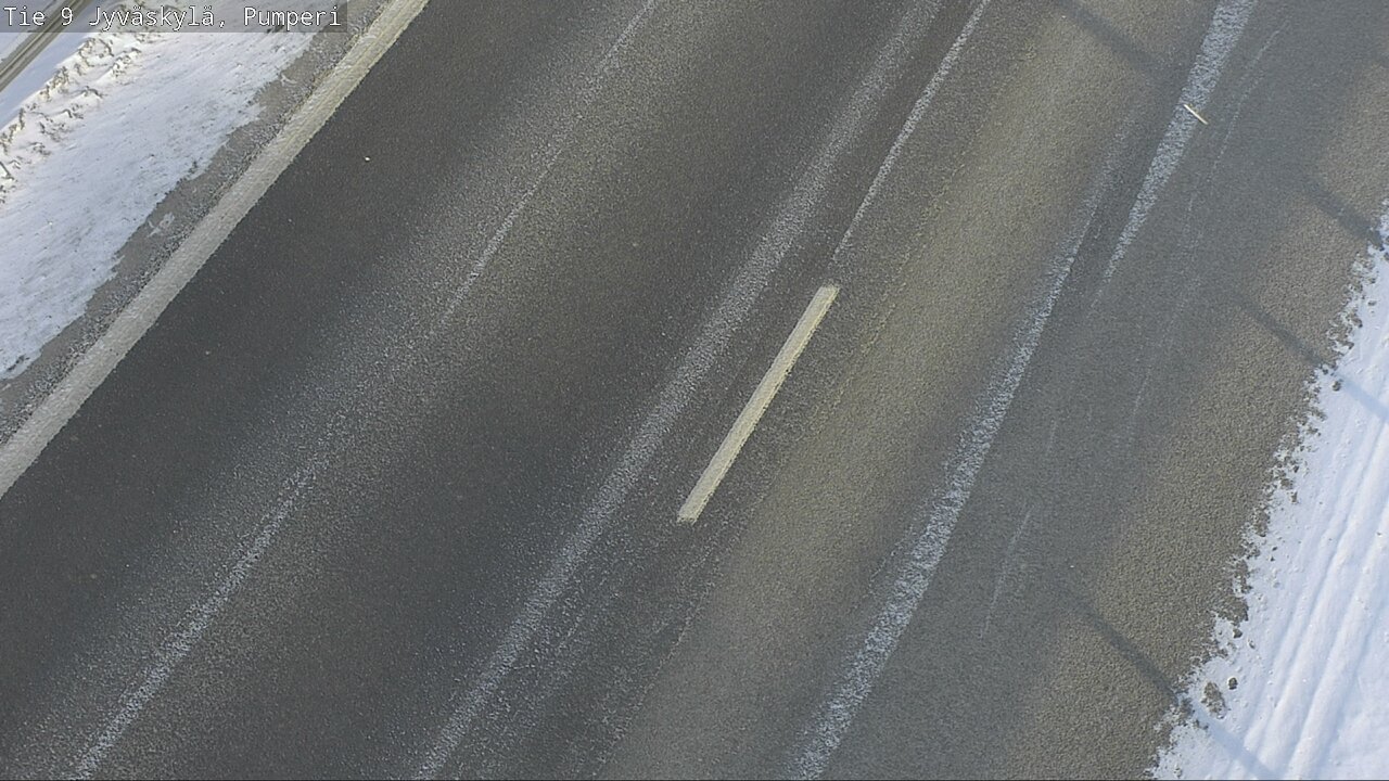 Weather Camera Image Väg 9 Jyväskylä, Pumperi, Jyväskylä, Keski-Suomi