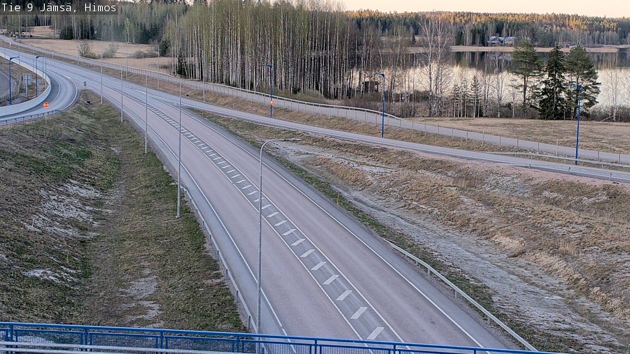 Weather Camera Image Väg 9 Jämsä, Himos, Jämsä, Keski-Suomi