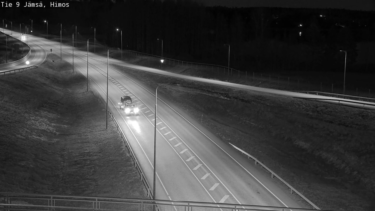 Weather Camera Image Väg 9 Jämsä, Himos, Jämsä, Keski-Suomi