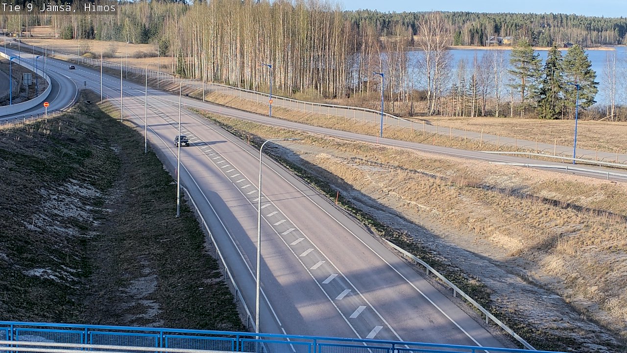 Weather Camera Image Väg 9 Jämsä, Himos, Jämsä, Keski-Suomi