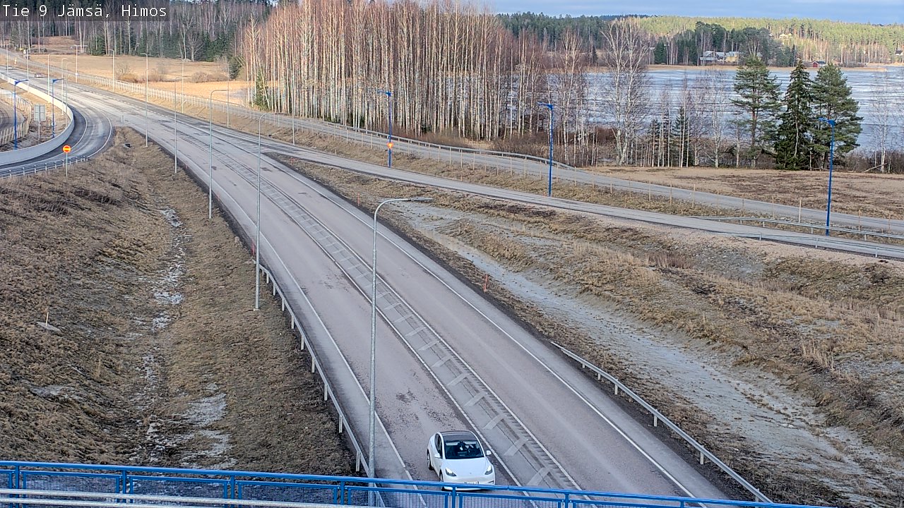 Weather Camera Image Väg 9 Jämsä, Himos, Jämsä, Keski-Suomi