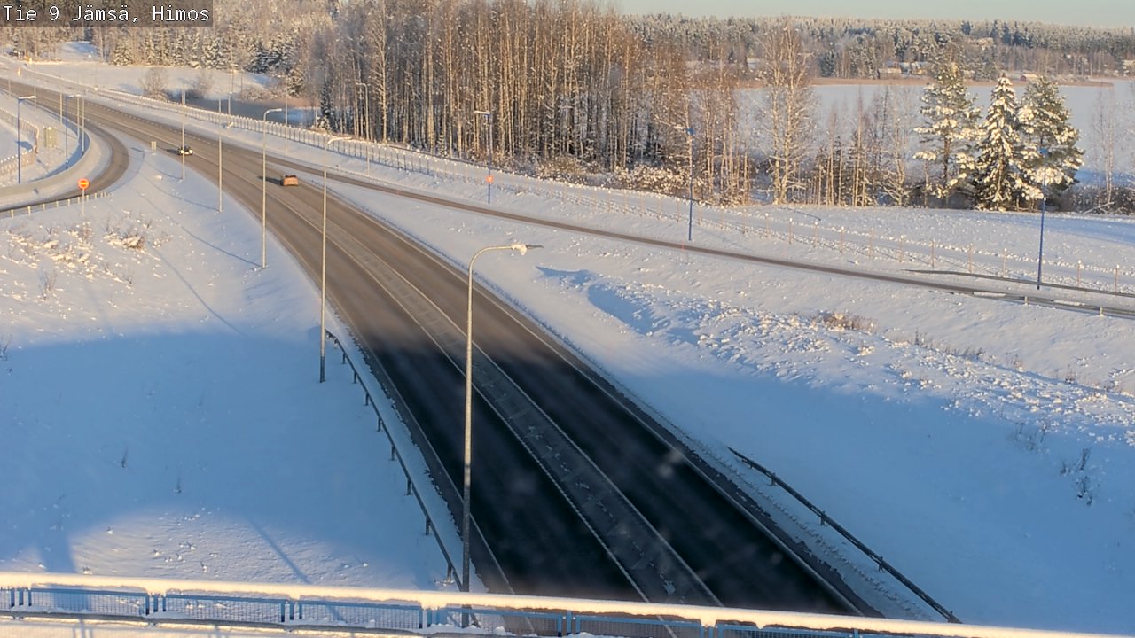Weather Camera Image Road 9 Jämsä, Himos, Jämsä, Keski-Suomi