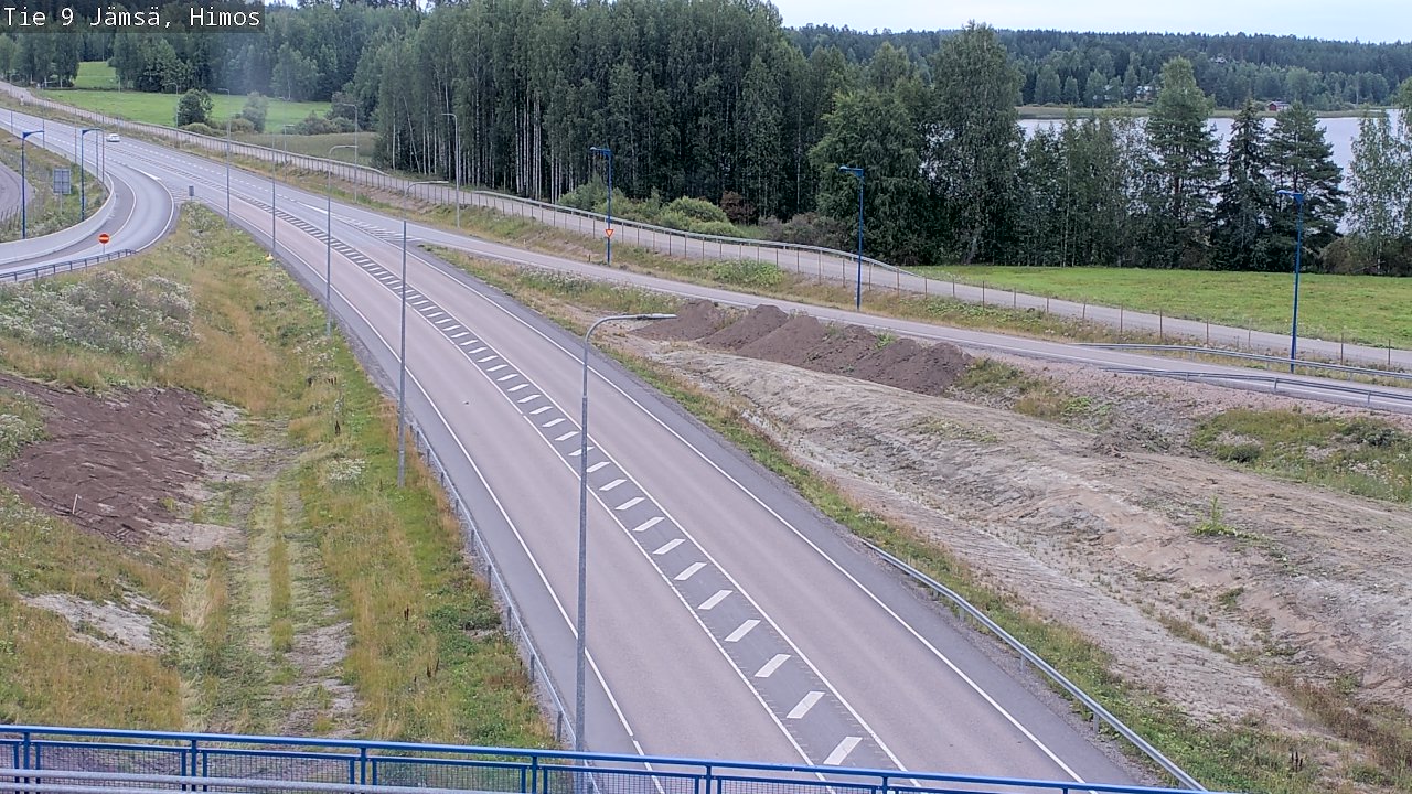 Weather Camera Image Väg 9 Jämsä, Himos, Jämsä, Keski-Suomi