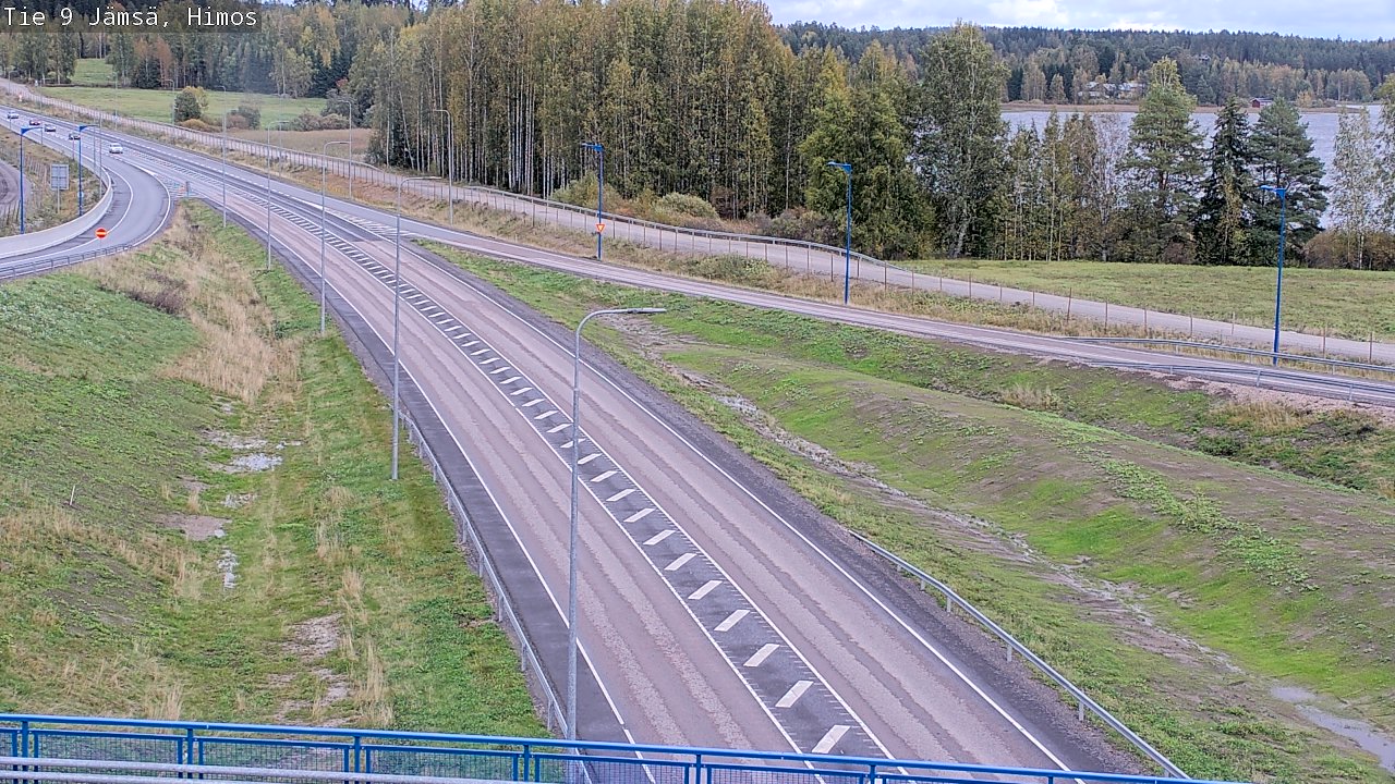 Weather Camera Image Road 9 Jämsä, Himos, Jämsä, Keski-Suomi