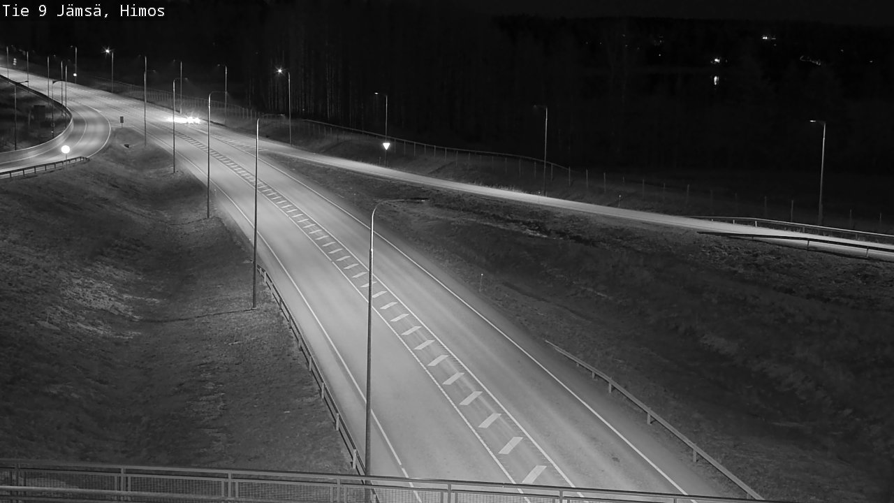 Weather Camera Image Väg 9 Jämsä, Himos, Jämsä, Keski-Suomi