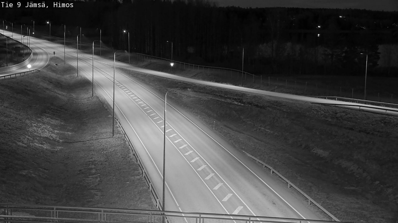 Weather Camera Image Väg 9 Jämsä, Himos, Jämsä, Keski-Suomi