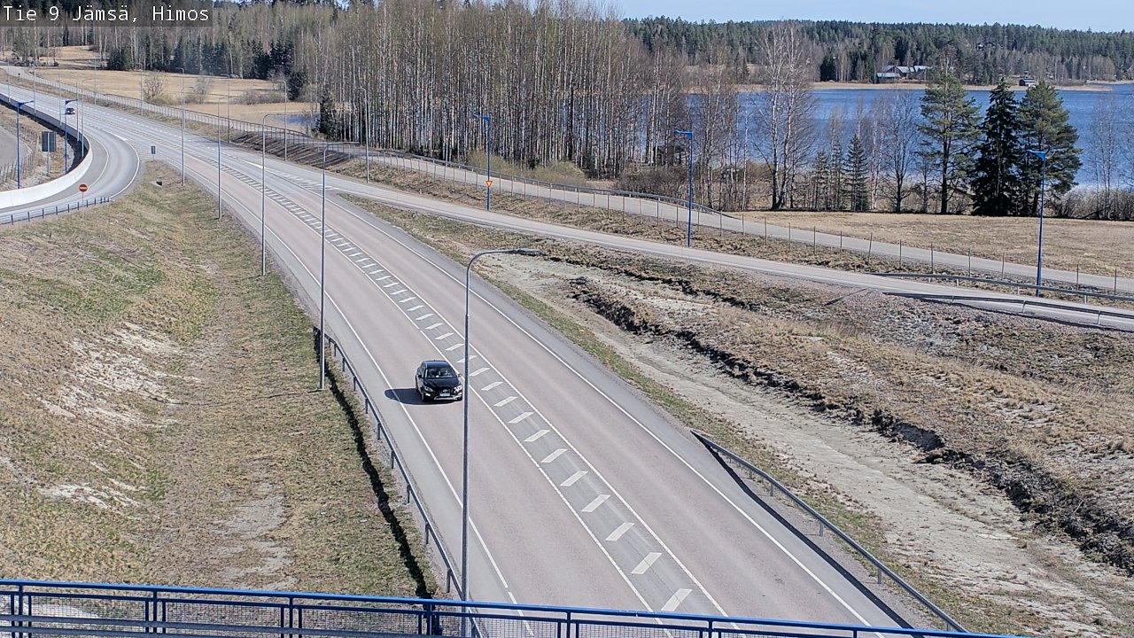 Weather Camera Image Väg 9 Jämsä, Himos, Jämsä, Keski-Suomi