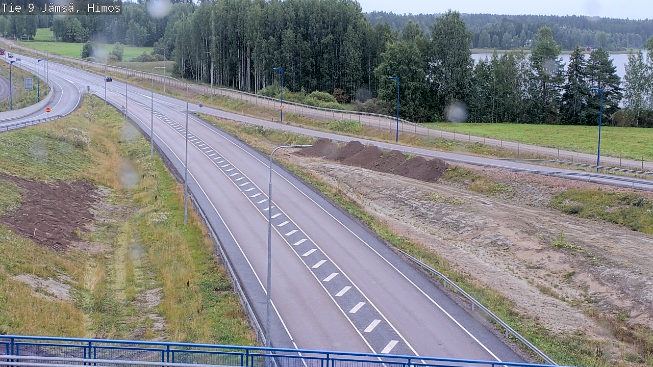 Weather Camera Image Road 9 Jämsä, Himos, Jämsä, Keski-Suomi