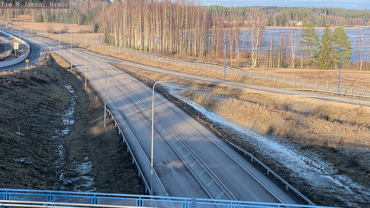 Weather Camera Image Väg 9 Jämsä, Himos, Jämsä, Keski-Suomi