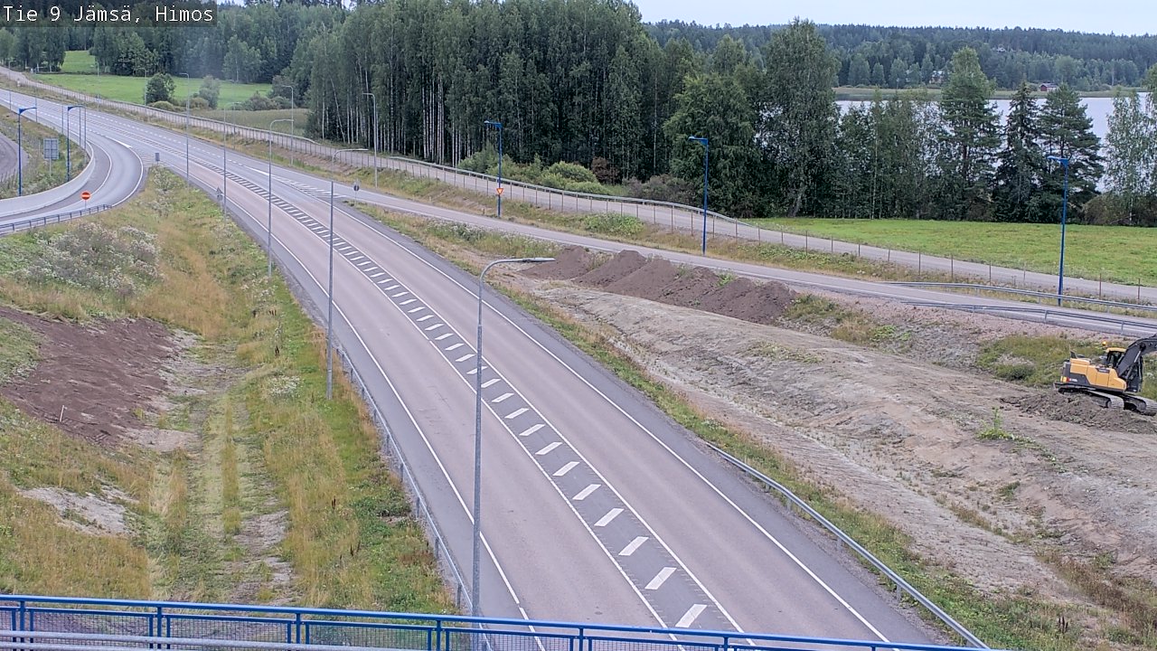 Weather Camera Image Road 9 Jämsä, Himos, Jämsä, Keski-Suomi