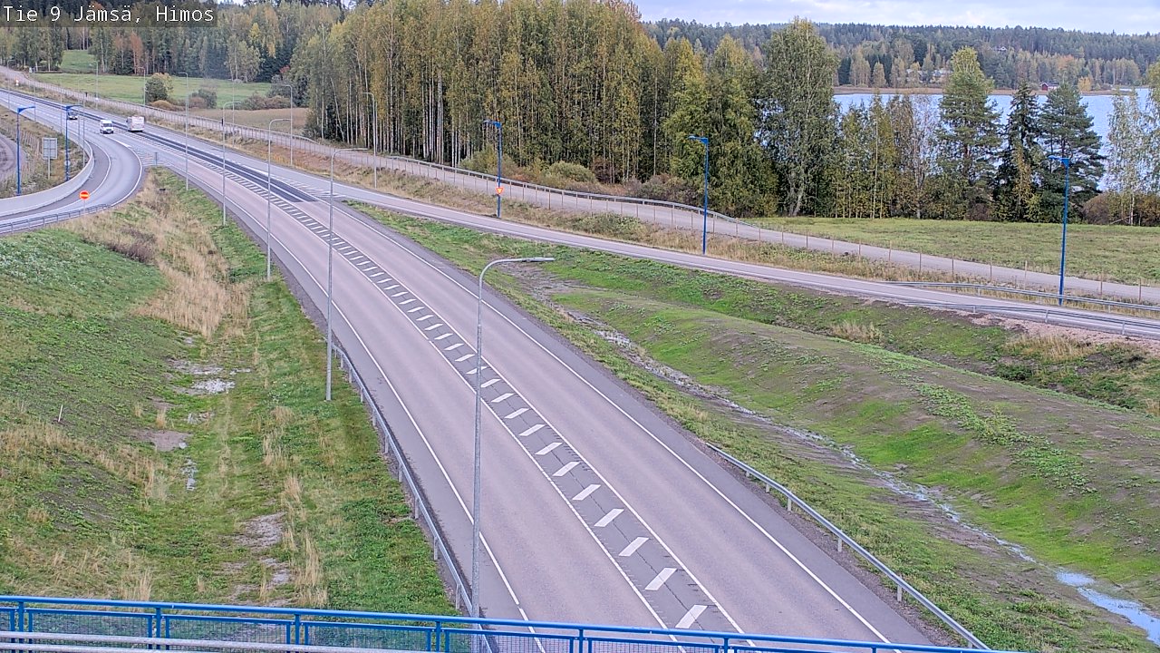 Weather Camera Image Road 9 Jämsä, Himos, Jämsä, Keski-Suomi