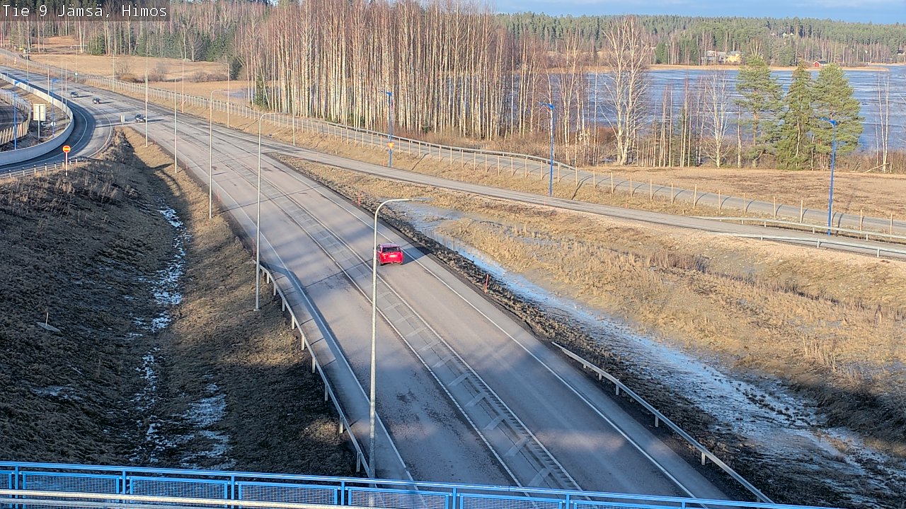 Weather Camera Image Väg 9 Jämsä, Himos, Jämsä, Keski-Suomi