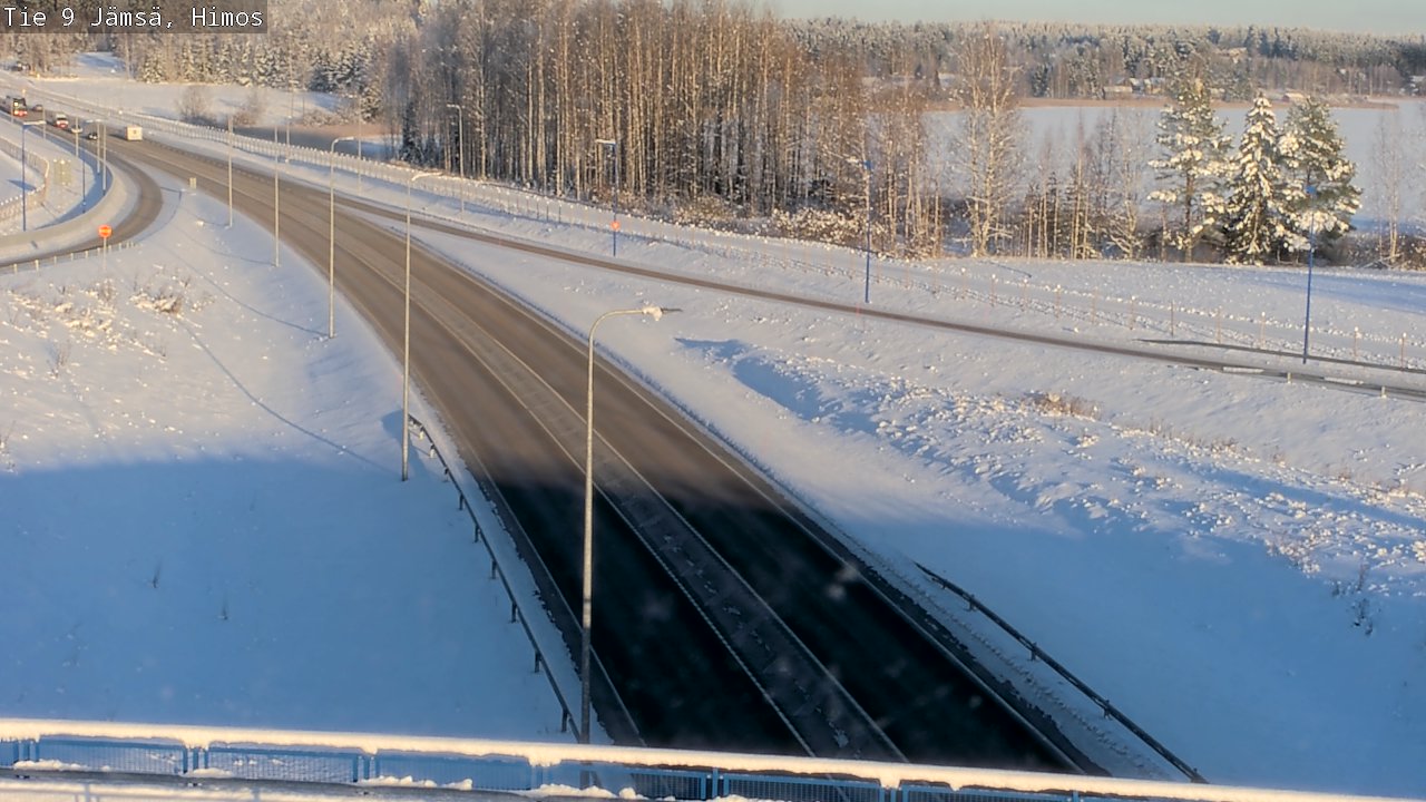 Weather Camera Image Road 9 Jämsä, Himos, Jämsä, Keski-Suomi