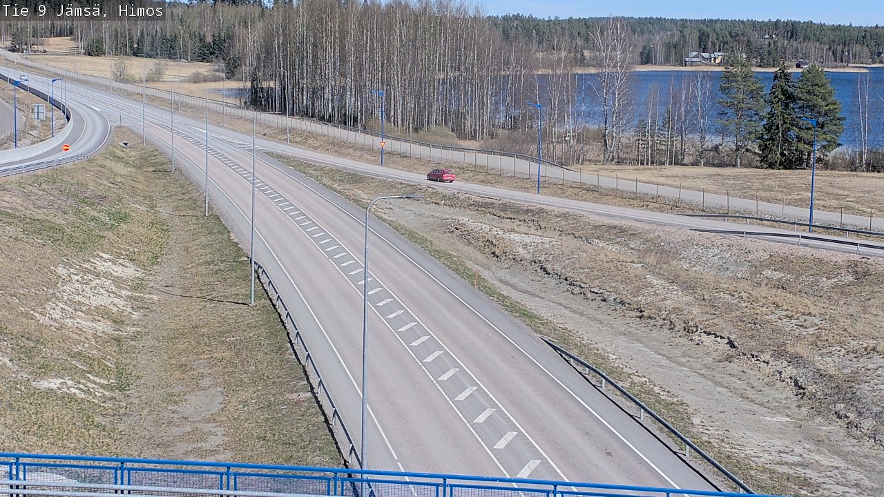 Weather Camera Image Väg 9 Jämsä, Himos, Jämsä, Keski-Suomi