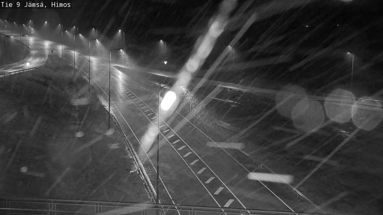 Weather Camera Image Road 9 Jämsä, Himos, Jämsä, Keski-Suomi