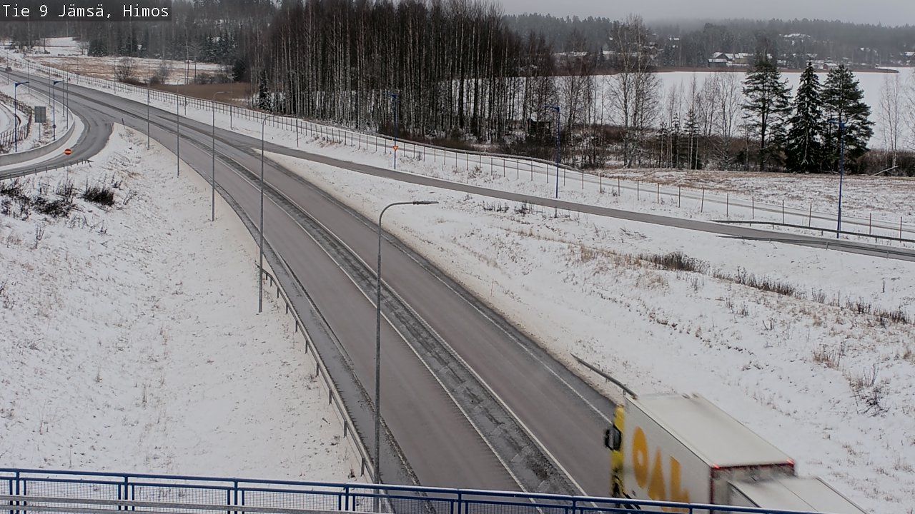 Weather Camera Image Väg 9 Jämsä, Himos, Jämsä, Keski-Suomi