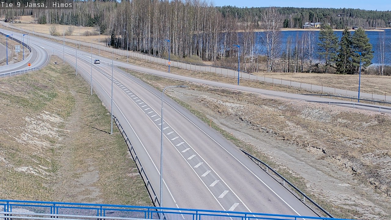 Weather Camera Image Väg 9 Jämsä, Himos, Jämsä, Keski-Suomi