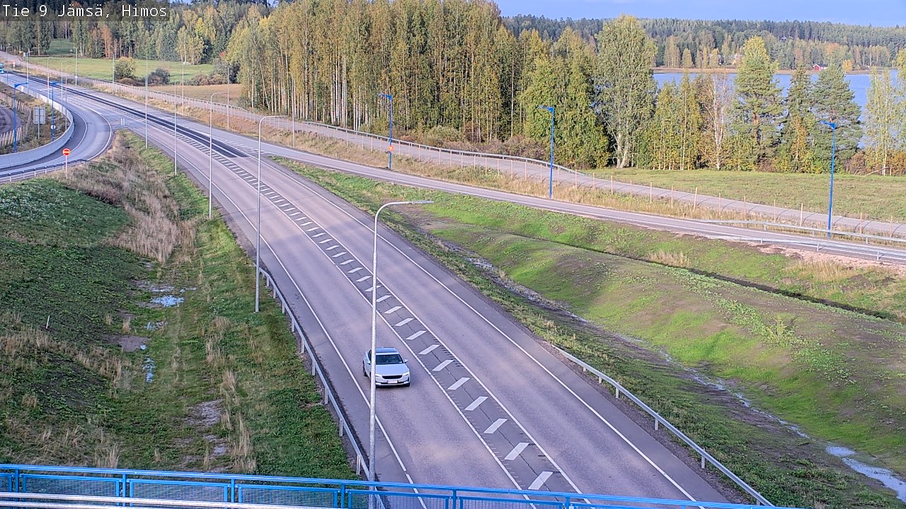 Weather Camera Image Road 9 Jämsä, Himos, Jämsä, Keski-Suomi