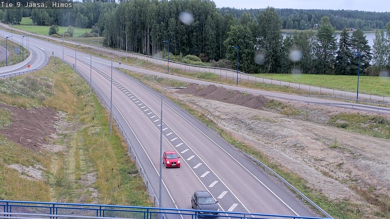 Weather Camera Image Road 9 Jämsä, Himos, Jämsä, Keski-Suomi