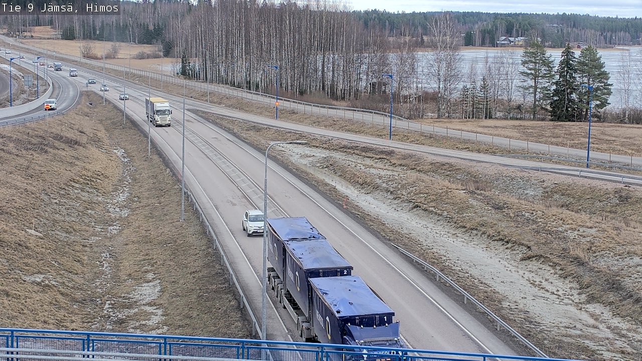 Weather Camera Image Road 9 Jämsä, Himos, Jämsä, Keski-Suomi