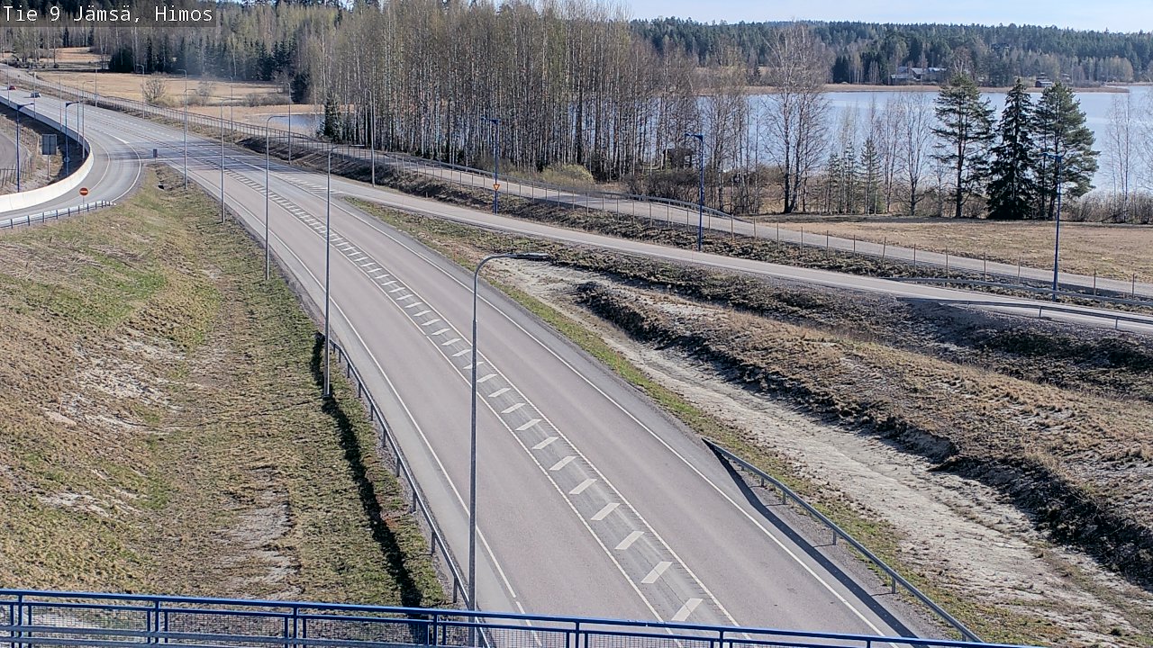 Weather Camera Image Väg 9 Jämsä, Himos, Jämsä, Keski-Suomi