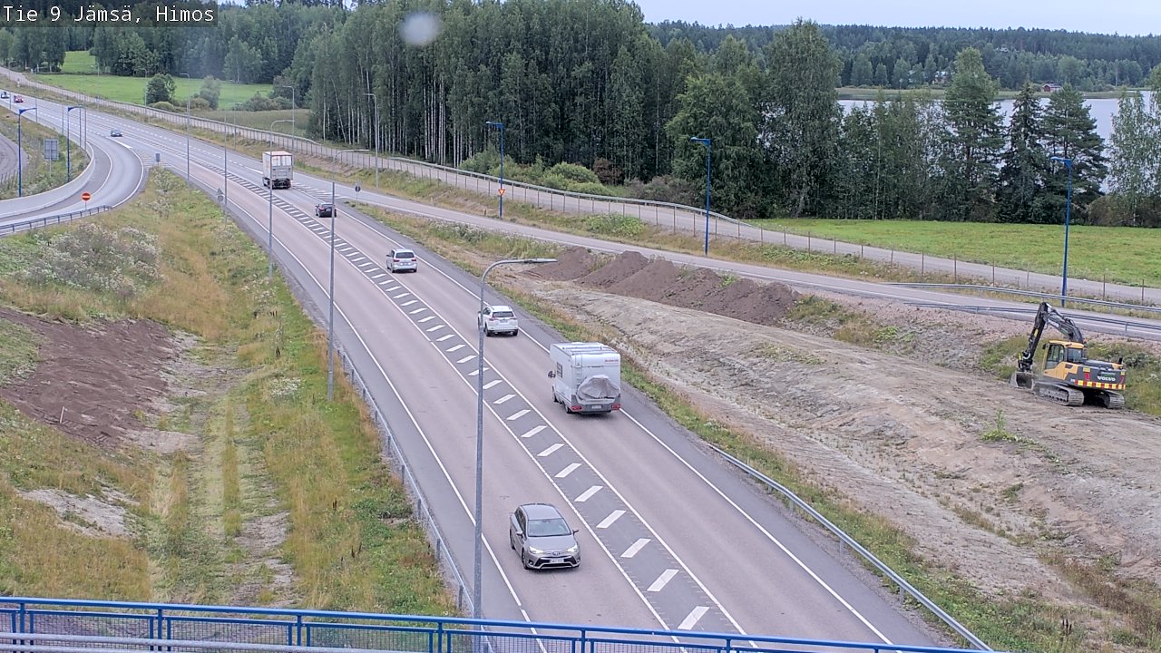Weather Camera Image Road 9 Jämsä, Himos, Jämsä, Keski-Suomi