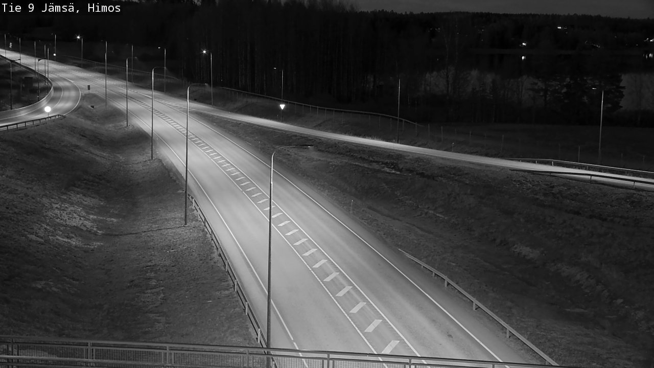 Weather Camera Image Väg 9 Jämsä, Himos, Jämsä, Keski-Suomi