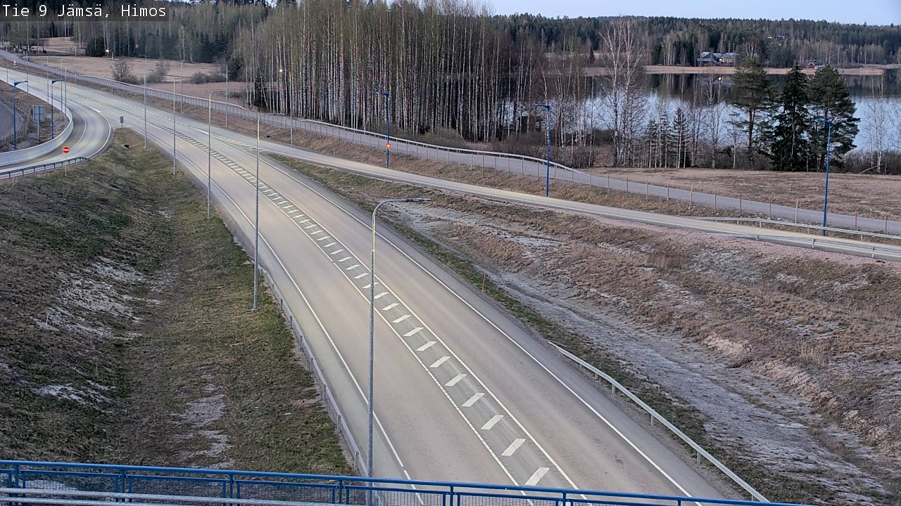 Weather Camera Image Väg 9 Jämsä, Himos, Jämsä, Keski-Suomi