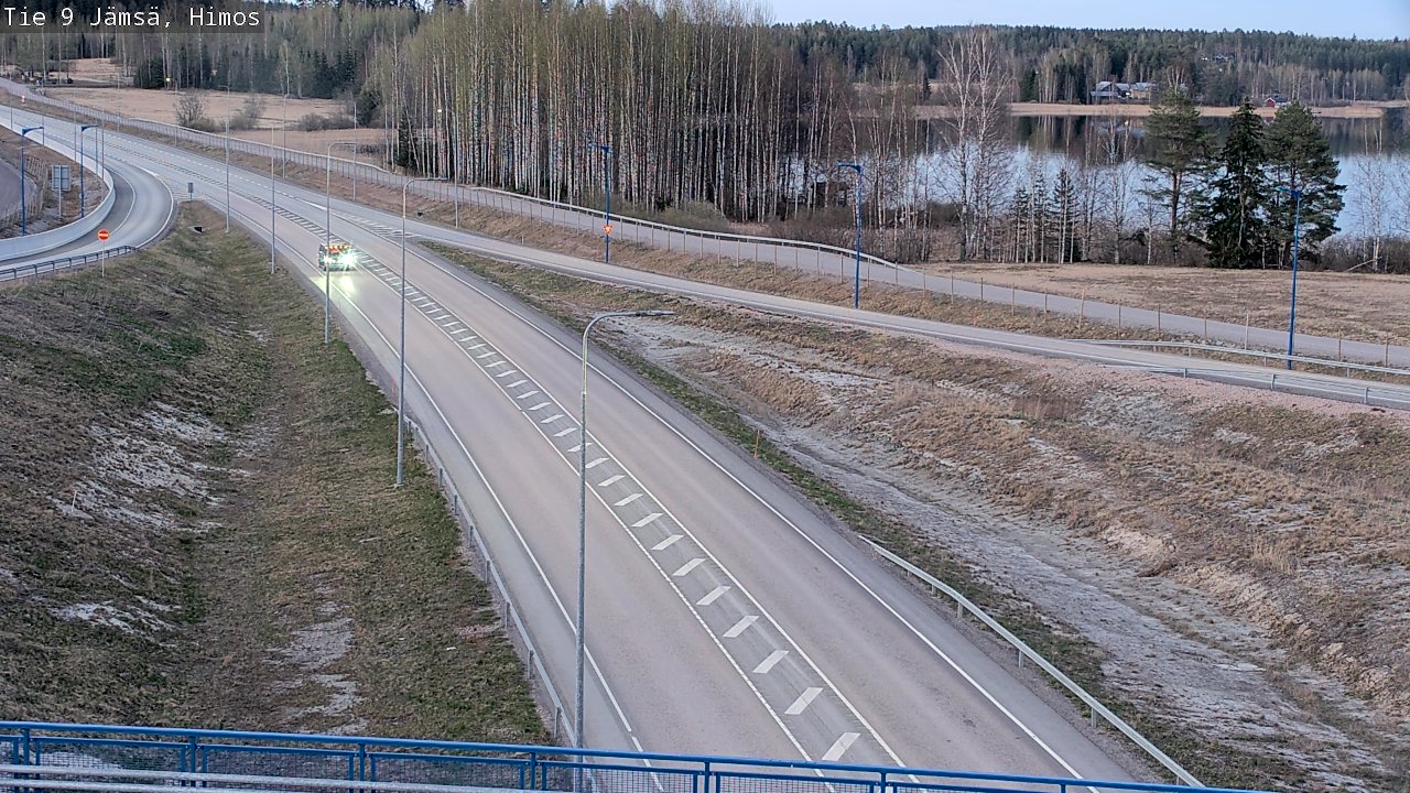 Weather Camera Image Väg 9 Jämsä, Himos, Jämsä, Keski-Suomi