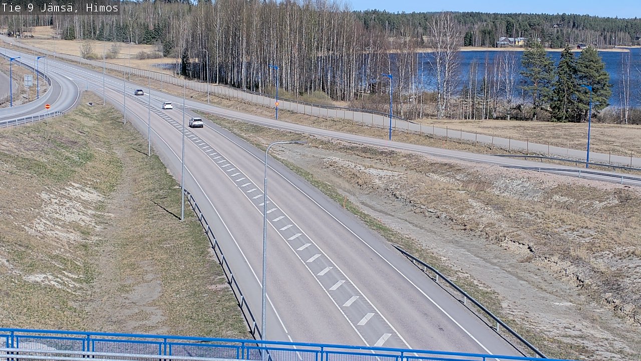 Weather Camera Image Väg 9 Jämsä, Himos, Jämsä, Keski-Suomi