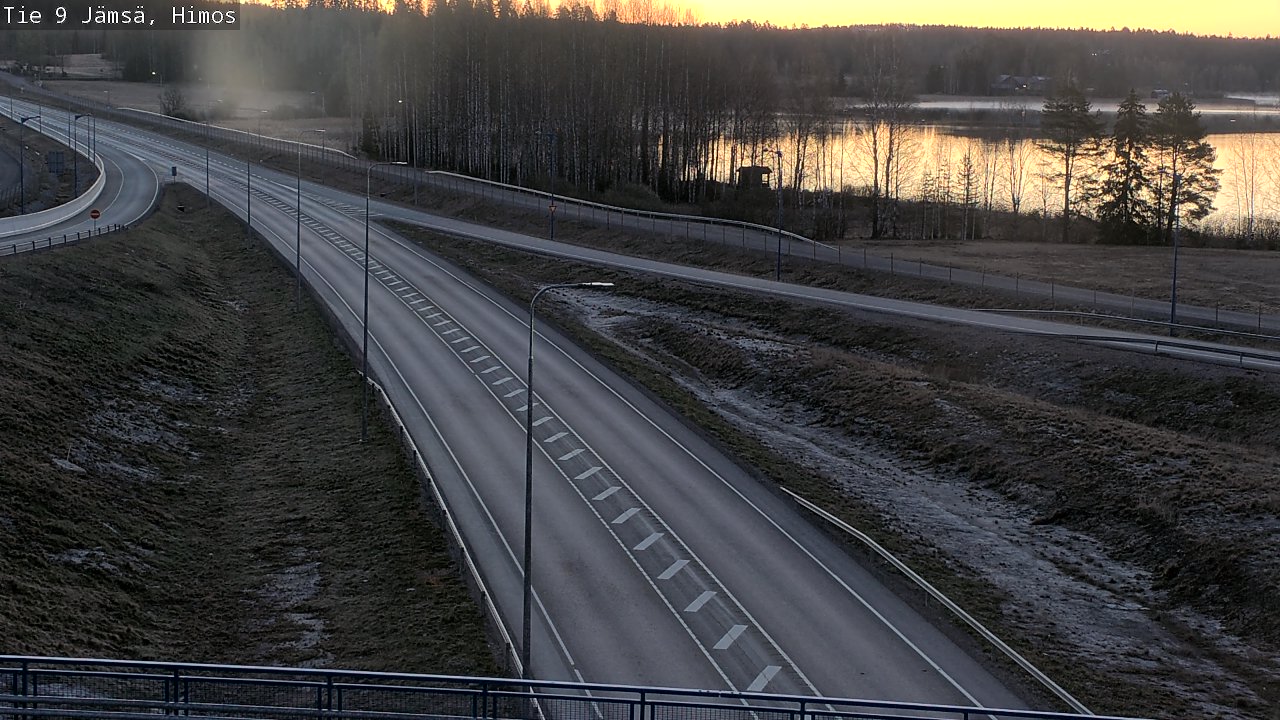 Weather Camera Image Väg 9 Jämsä, Himos, Jämsä, Keski-Suomi