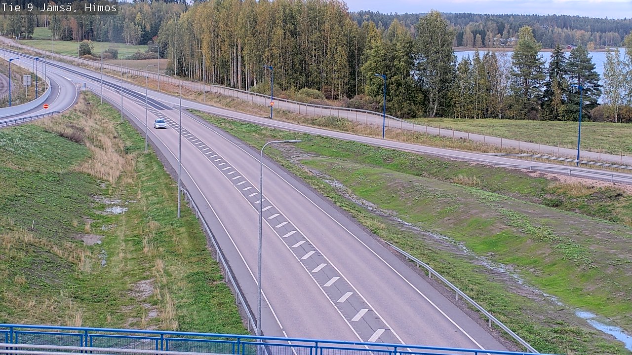 Weather Camera Image Road 9 Jämsä, Himos, Jämsä, Keski-Suomi