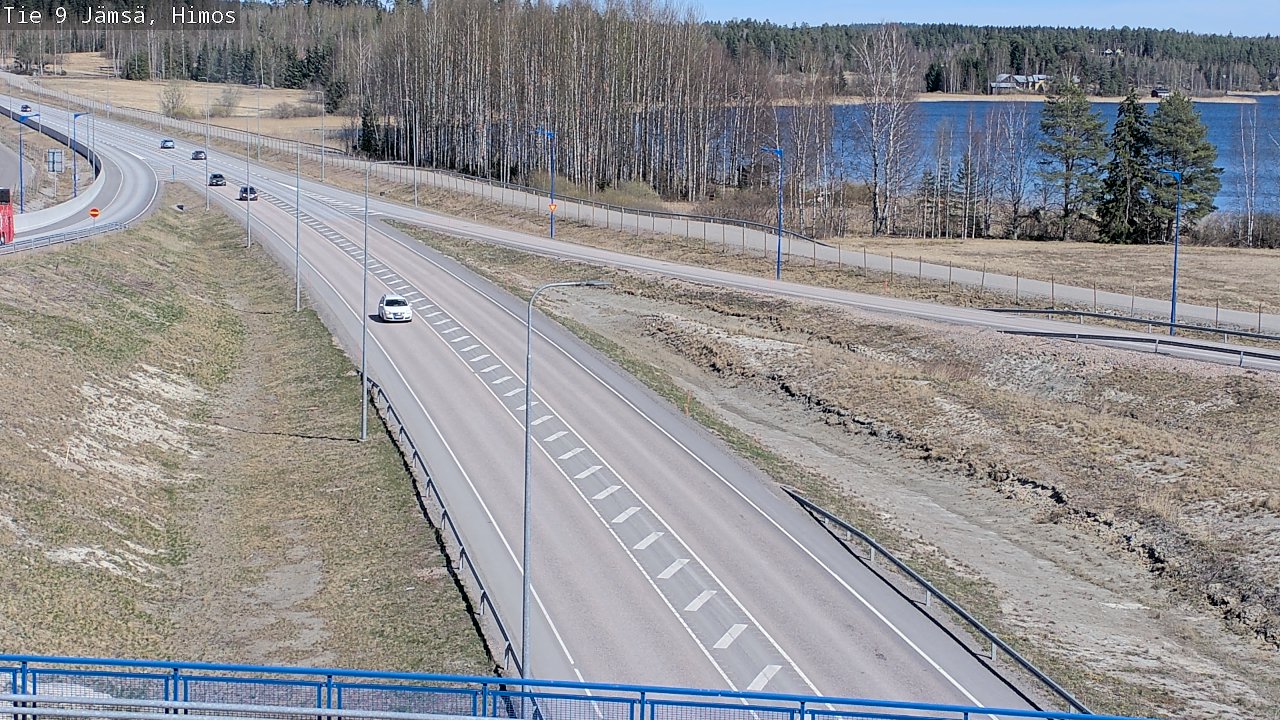 Weather Camera Image Väg 9 Jämsä, Himos, Jämsä, Keski-Suomi