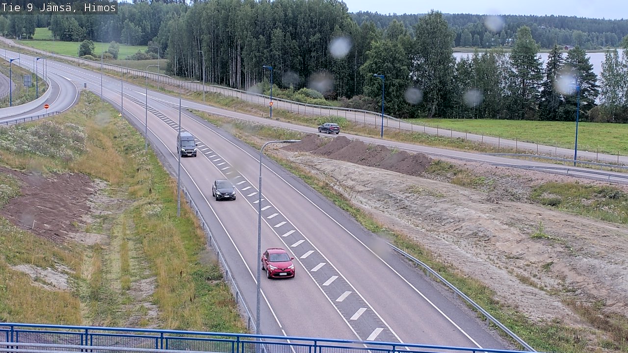 Weather Camera Image Road 9 Jämsä, Himos, Jämsä, Keski-Suomi