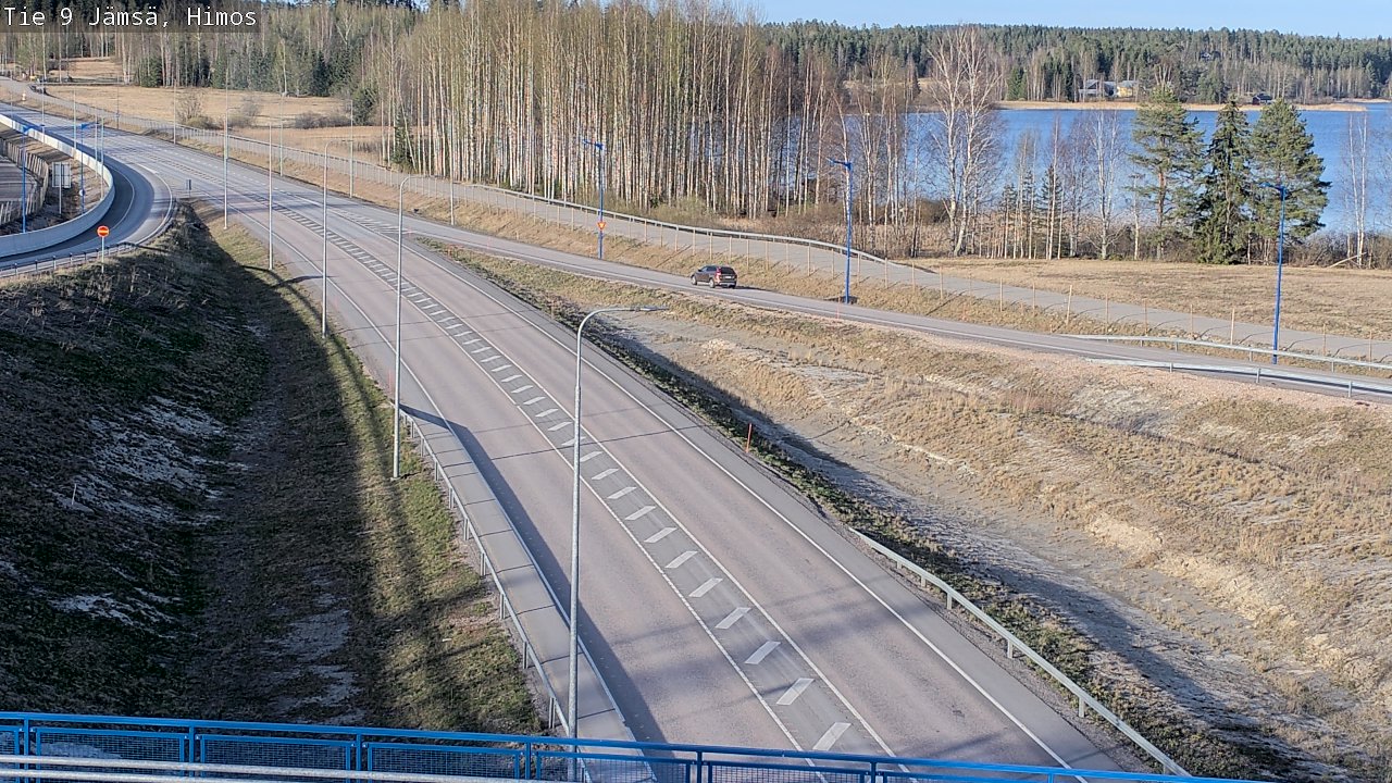 Weather Camera Image Väg 9 Jämsä, Himos, Jämsä, Keski-Suomi