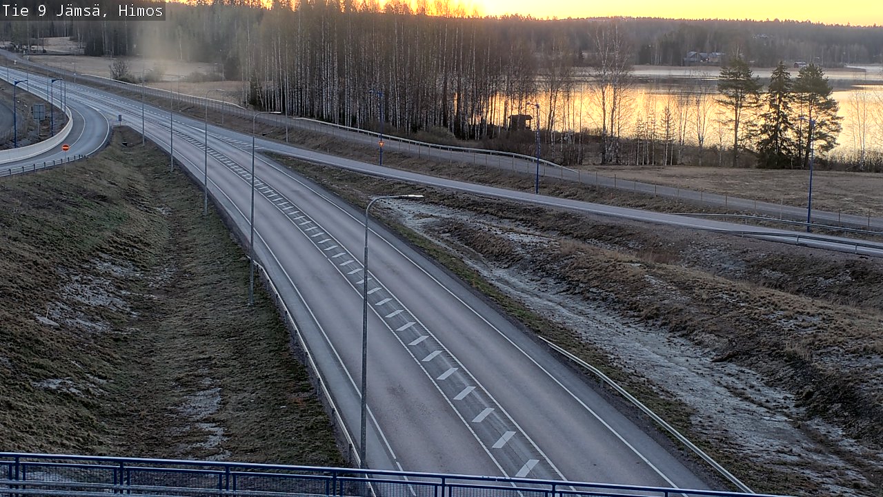 Weather Camera Image Väg 9 Jämsä, Himos, Jämsä, Keski-Suomi