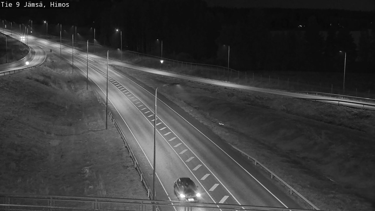 Weather Camera Image Road 9 Jämsä, Himos, Jämsä, Keski-Suomi