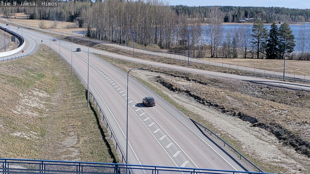 Weather Camera Image Väg 9 Jämsä, Himos, Jämsä, Keski-Suomi