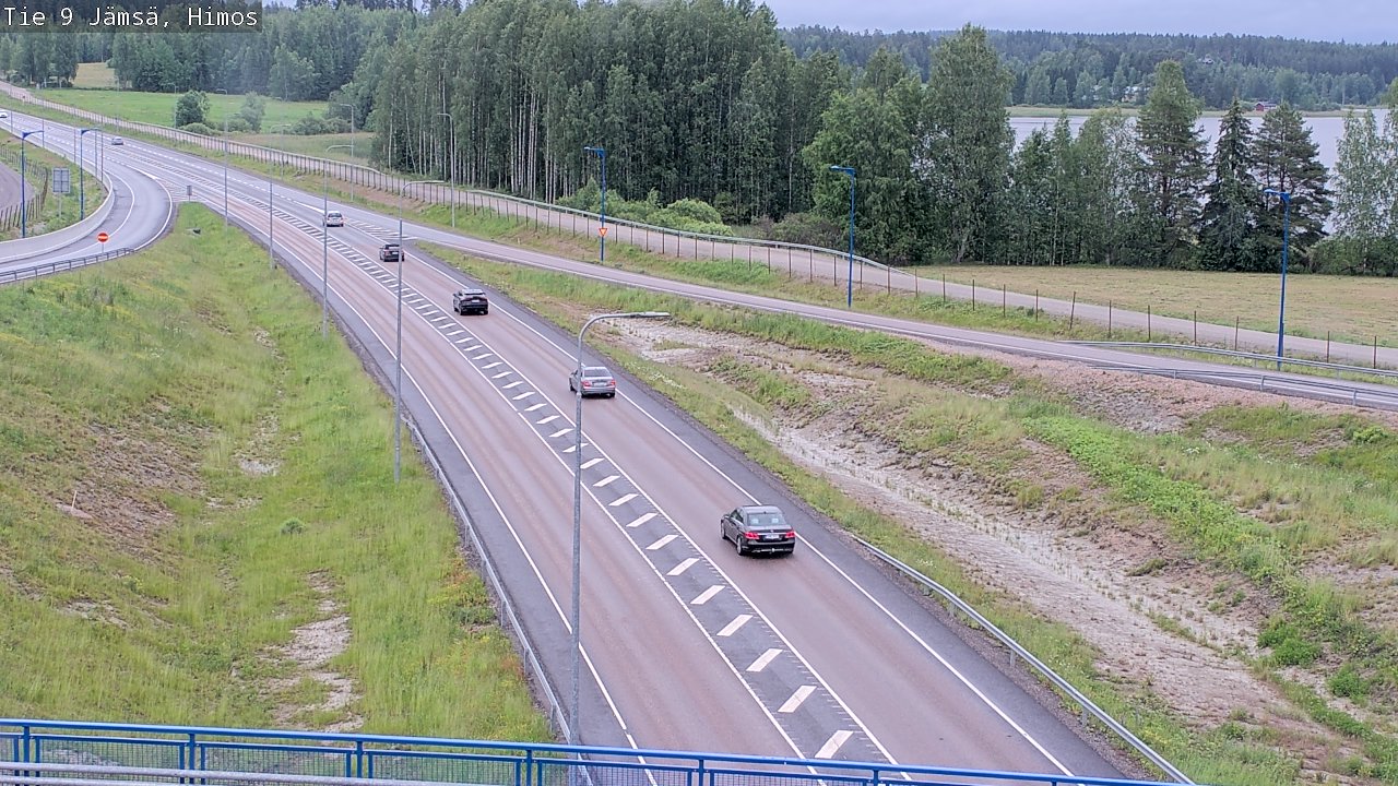 Weather Camera Image Väg 9 Jämsä, Himos, Jämsä, Keski-Suomi