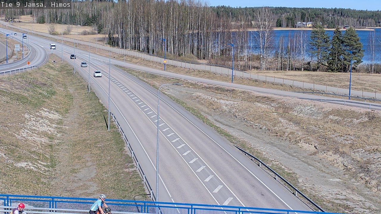 Weather Camera Image Väg 9 Jämsä, Himos, Jämsä, Keski-Suomi